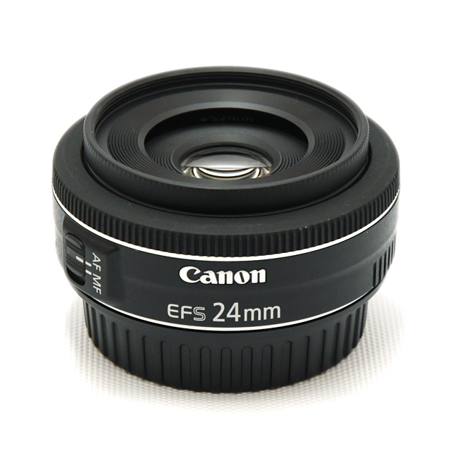 中古】レンズ キヤノン EF-S 24mm F2.8 STM【B】