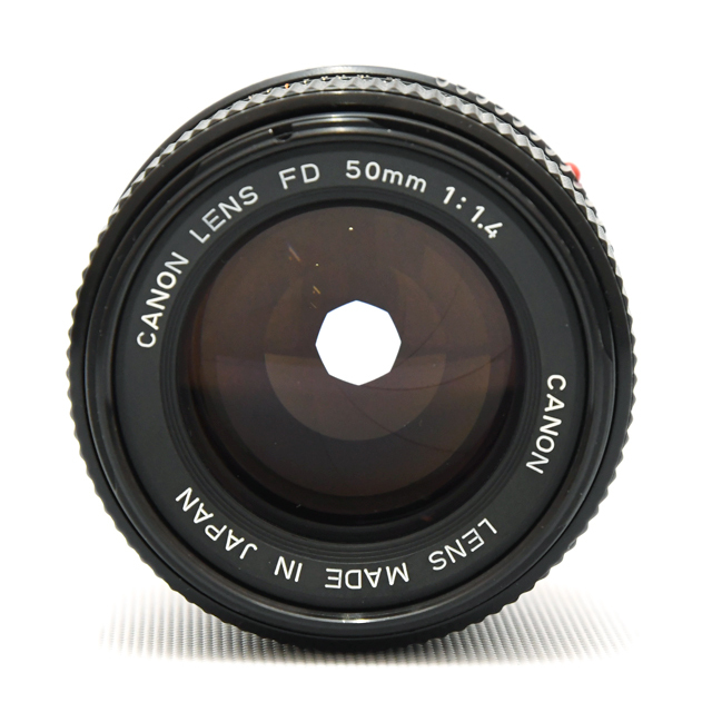 中古】レンズ キヤノンNEW FD 50mm F1.4【B】