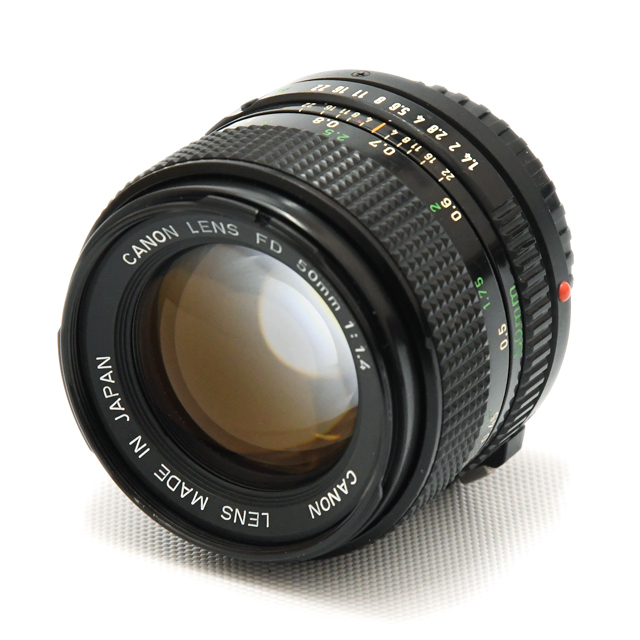 中古】レンズ キヤノンNEW FD 50mm F1.4【B】