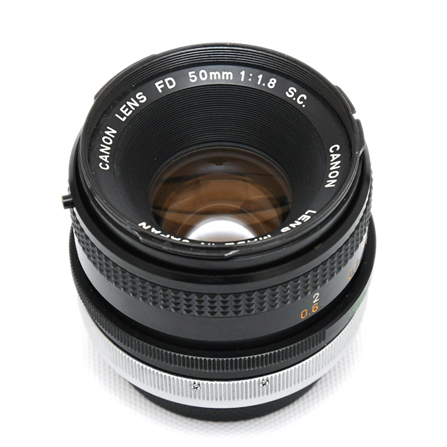 【動作品】Canon キヤノン EF FD 50mm F1.8 S.C. Amazon | Canon FD 50mm f1.8 S.C. | 一眼レフカメラ 通販