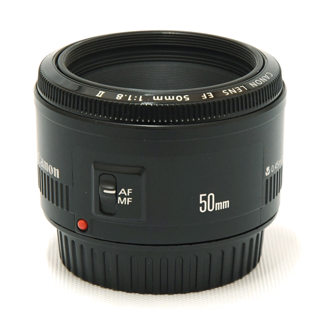 中古】キヤノン レンズ EF 50mm F1.8 II【A】