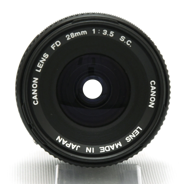 中古】キヤノン レンズ FD 28mm F3.5 S.C.【C】