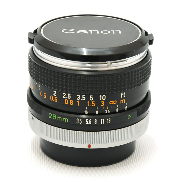 中古】キヤノン レンズ FD 28mm F3.5【C】
