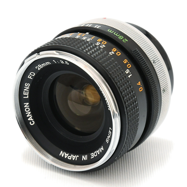 中古】キヤノン レンズ FD 28mm F3.5【C】