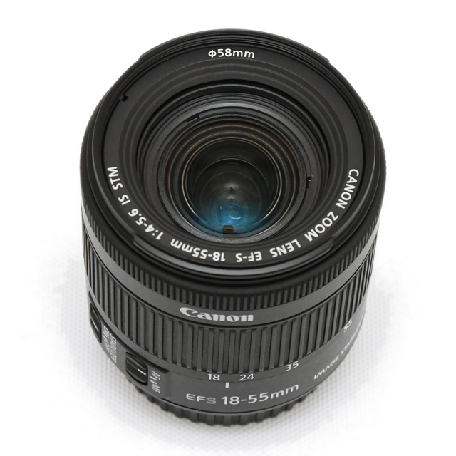 Canon EFS 18-55mm f4-5.6 IS STM 純正レンズ 新品 Amazon.com : Canon EF-S 18-55mm f/4-5.6 is STM Lens (White Box)+
