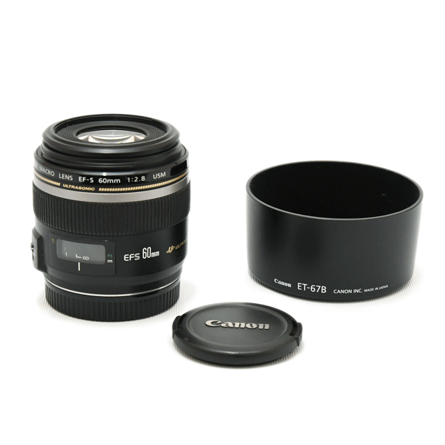 中古】キヤノン レンズ EF-S 60mm F2.8 マクロ USM【B】