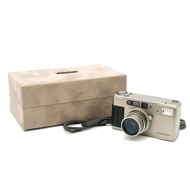 【動作未確認】CONTAX Tvs コンパクトフィルムカメラ 中古】CONTAX コンタックス TVS II コンパクトフィルムカメラ