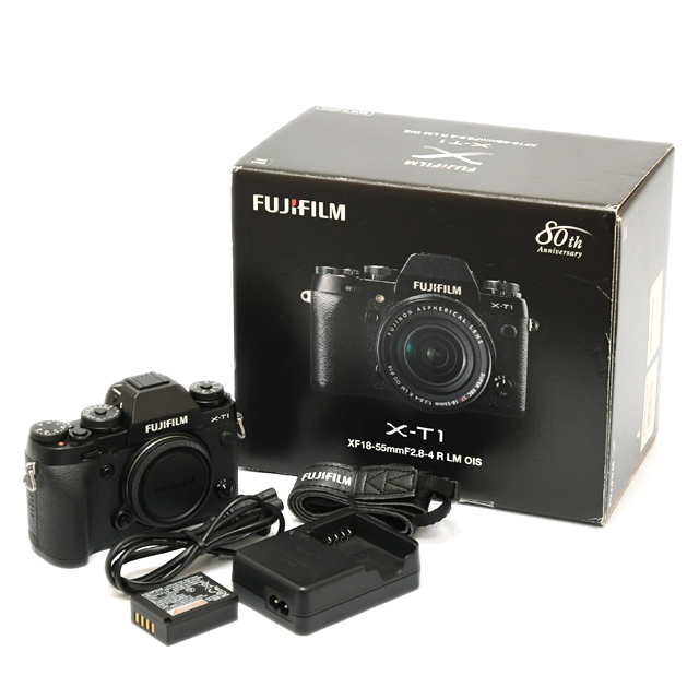 中古】フジフイルム ミラーレス一眼 X-T1 ブラック【B】 