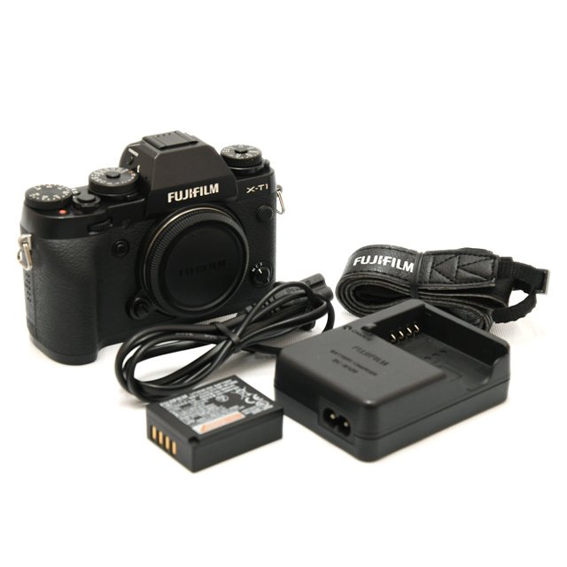 中古】フジフイルム ミラーレス一眼 X-T1 ブラック【B】 