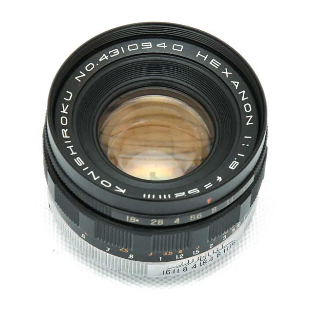 【中古】KONICA コニカ HEXANON 52mm f/1.8 中古レンズ コニカ 製品一覧 - 価格.com
