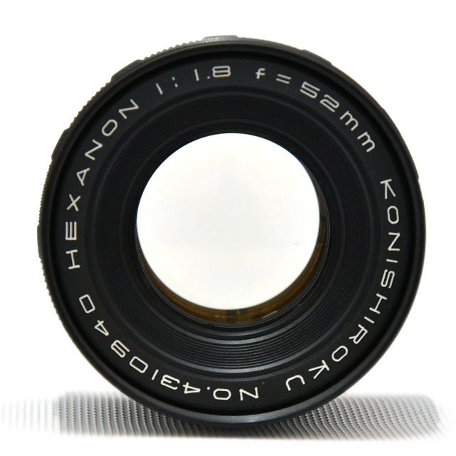 中古】コニカ KONISHIROKU HEXANON 52mm F1.8【C】
