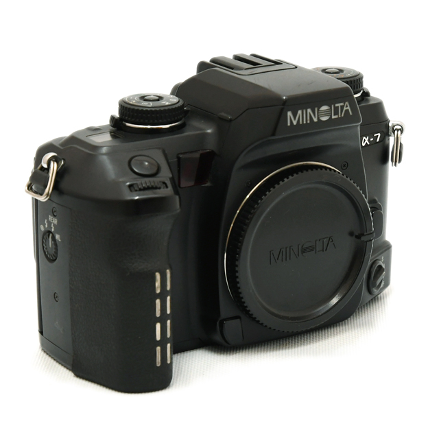 【動作確認済】ミノルタ α-7 ボディ フィルム一眼レフカメラ　26タ530 MINOLTA ミノルタ α-7 フィルムカメラ - 新潟県で中古カメラ・中古