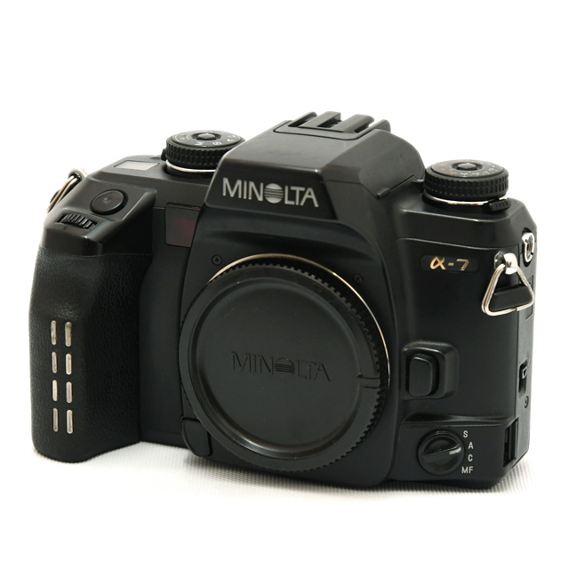 MINOLTA α-7 フィルム一眼レフカメラ 【レンズ2本 フイルム付き】 ミノルタ α-7 （2000年） ◇レビュー◇ | デジタル試しうち