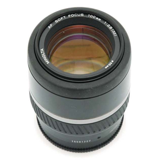 ミノルタ ソフトフォーカスレンズ 100mm F2.8 オールドレンズ】ソフトフォーカス強度を自由にコントールできる