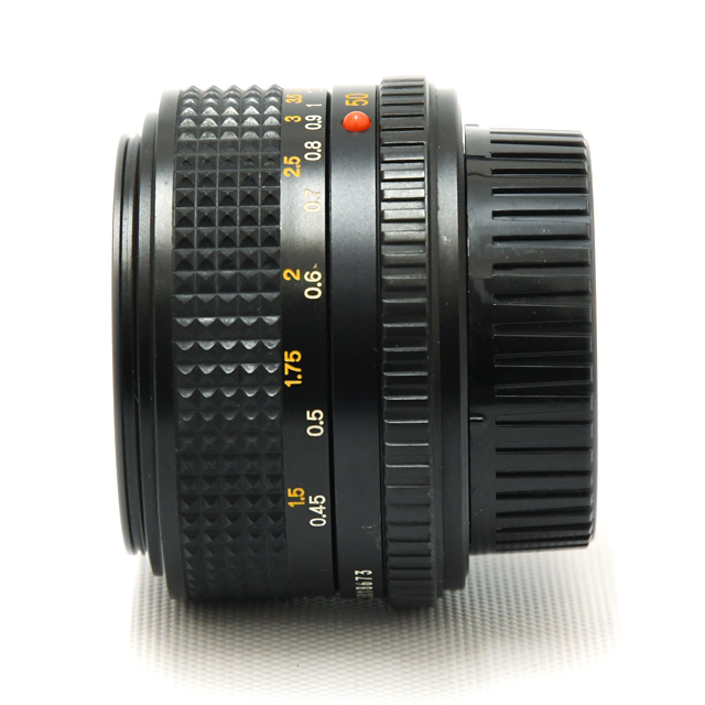 ★美品★MINOLTA ミノルタ MD 50mm F1.4 元箱付き 中古】(ミノルタ) MINOLTA MD 50mm F1.4｜ナニワグループ