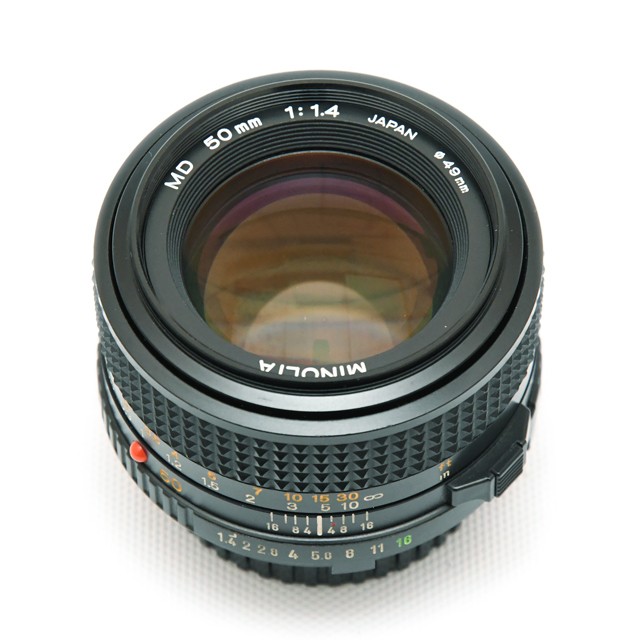 中古】ミノルタ レンズ MD 50mm F1.4【C】