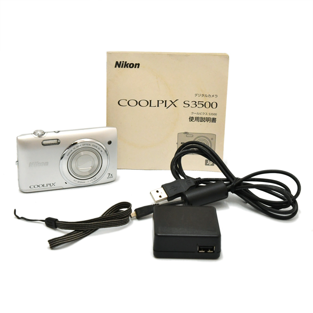 Nikon COOLPIX S3500 シルバー◯