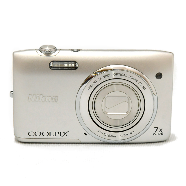 中古】Nikon ニコン COOLPIX S3500 ストロベリーピンク