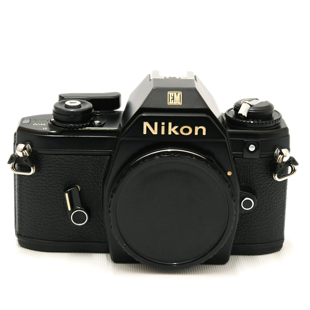 中古】ニコン 一眼レフフィルムカメラ EM ブラック【C】