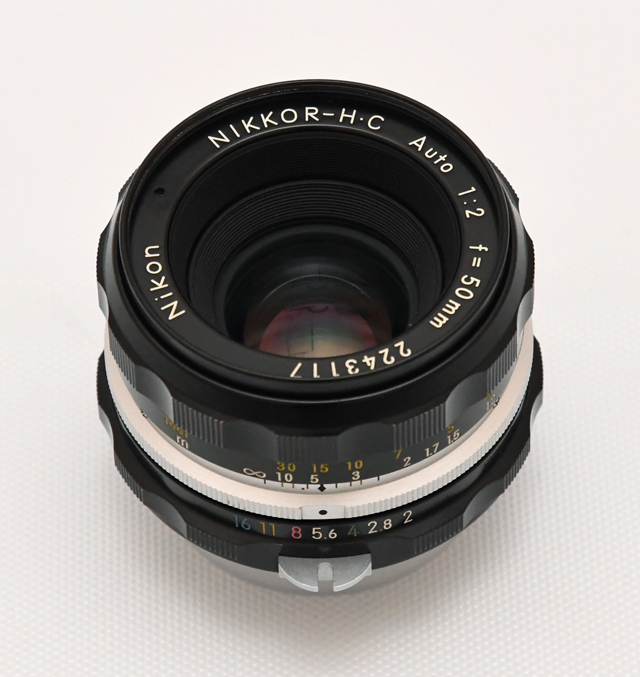 中古】ニコン レンズ NIKKOR H.C Auto 50mm f/2【C】 
