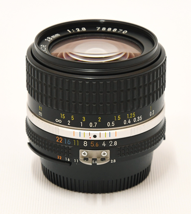 中古】ニコン レンズ Ai-S NIKKOR 28mm f2.8【AB】 