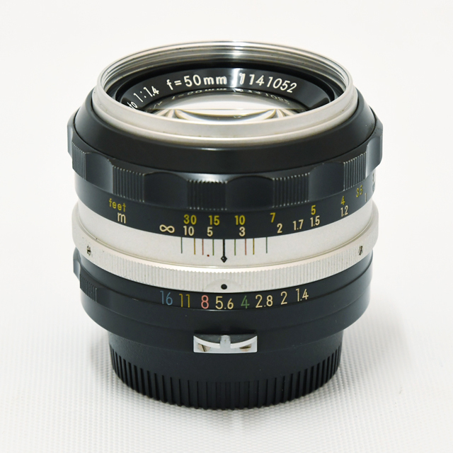 中古】ニコン レンズ NIKKOR-S Auto 50mm F1.4【C】 