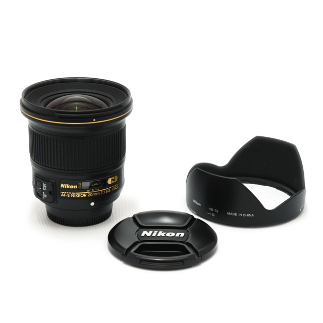Nikon AF-S NIKKOR 20mm f/1.8G ED レンズ 明るい単焦点】Nikon AF-S