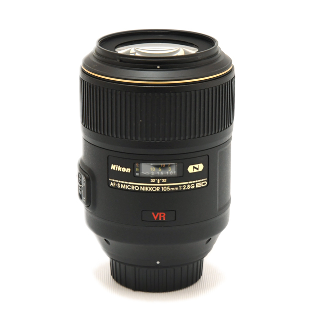 中古】ニコン レンズ AF-S 105mm F2.8G ED N VR MICRO NIKKOR【A】15  