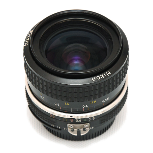 激安直営店 中古】ニコン レンズ Ai【B】 F2.8 28mm NIKKOR レンズ(単焦点)