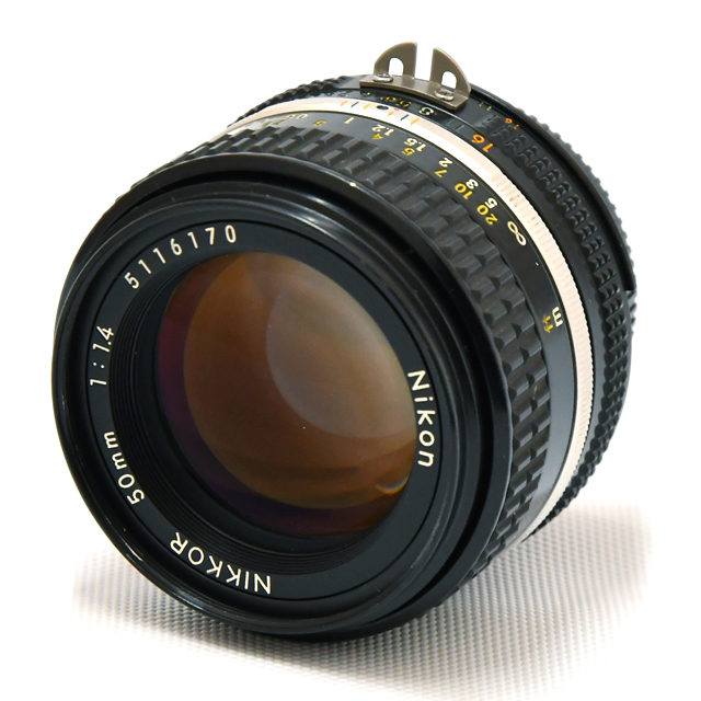 中古】ニコン レンズ Ai-S 50mm F1.4【B】15日間保証