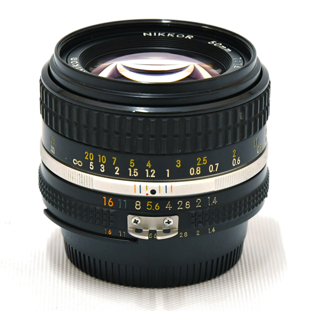 中古】ニコン レンズ Ai-S 50mm F1.4【B】15日間保証