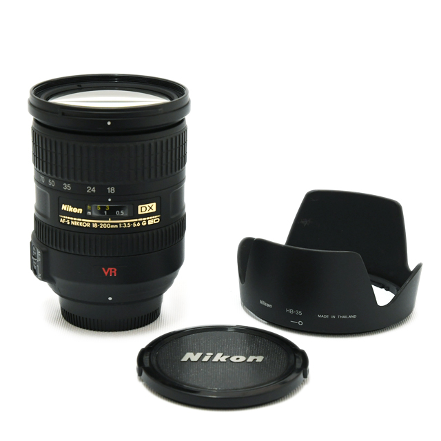 中古】ニコン レンズ AF-S 18-200mm F3.5-5.6G ED DX【A】