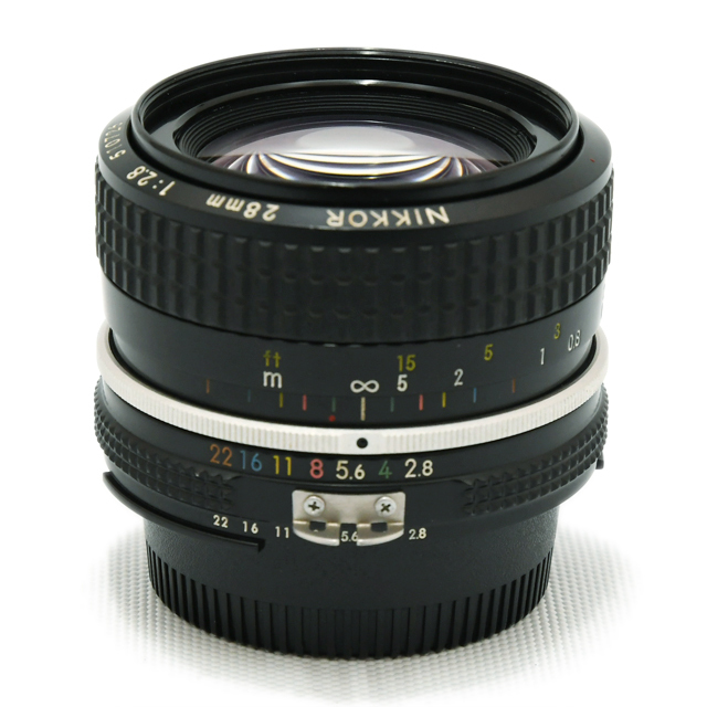 Nikon ニコン/交換レンズ/AI 28mm F2S/611949/Bランク/42【中古】 Nikon Ai Nikkor 28mm F2 AB-ランク 中古｜フジヤカメラ