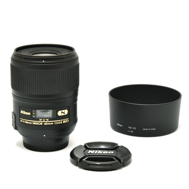 【中古】(ニコン) Nikon AF-S マイクロ 60/F2.8G ED 中古】ニコン レンズ AF-S Micro 60mm F2.8G ED【B】15日間保証
