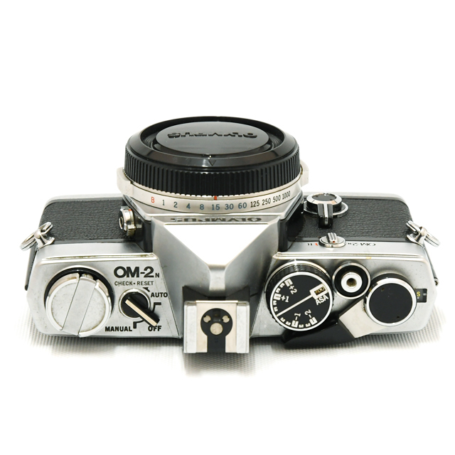 中古】オリンパス フィルム一眼レフ OM-2N シルバー【B】