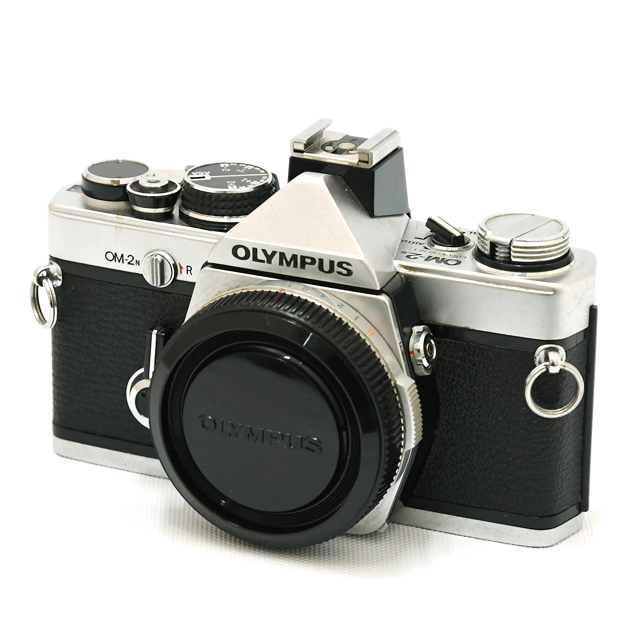 中古】オリンパス フィルム一眼レフ OM-2N シルバー【B】