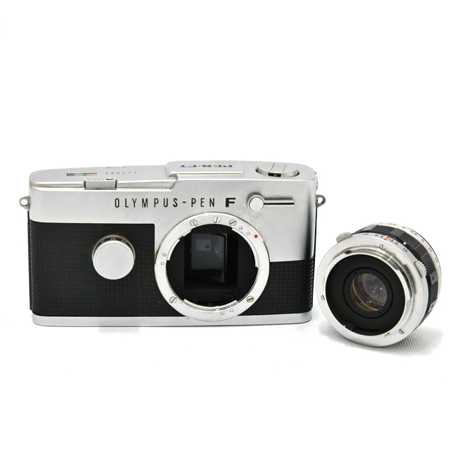 中古】オリンパス フィルム一眼レフ PEN FT ・ F.ZUIKO 38mm F1