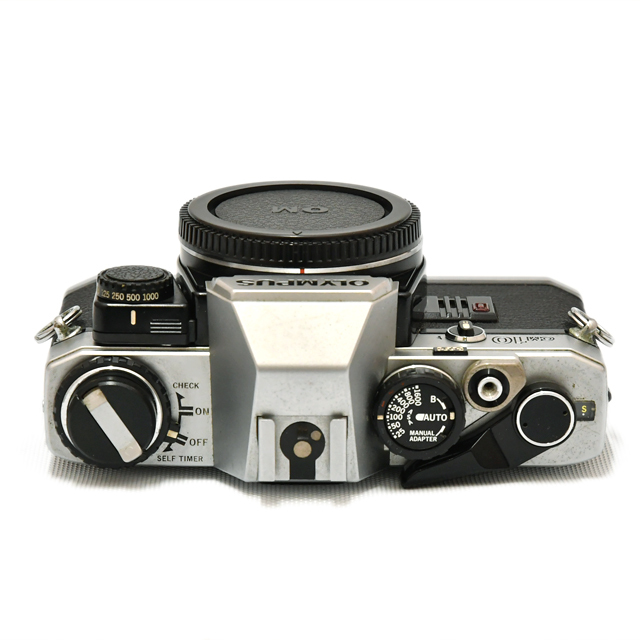 中古】オリンパス フィルム一眼レフ OM10 シルバー【C】