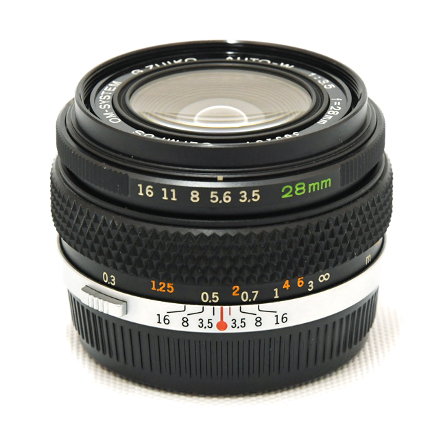 中古】オリンパス レンズ G.ZUIKO AUTO-W 28mm F3.5【B】