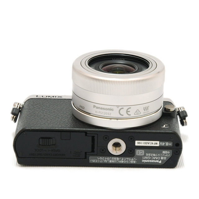 中古】パナソニック ミラーレス一眼 LUMIX DMC-GM1 シルバー ・ G  
