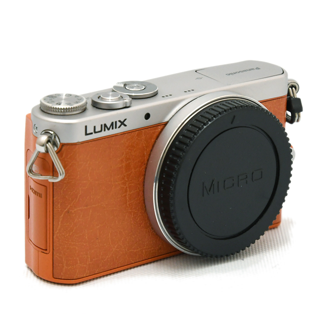 中古】パナソニック ミラーレス一眼 LUMIX DMC-GM1 オレンジ【A】