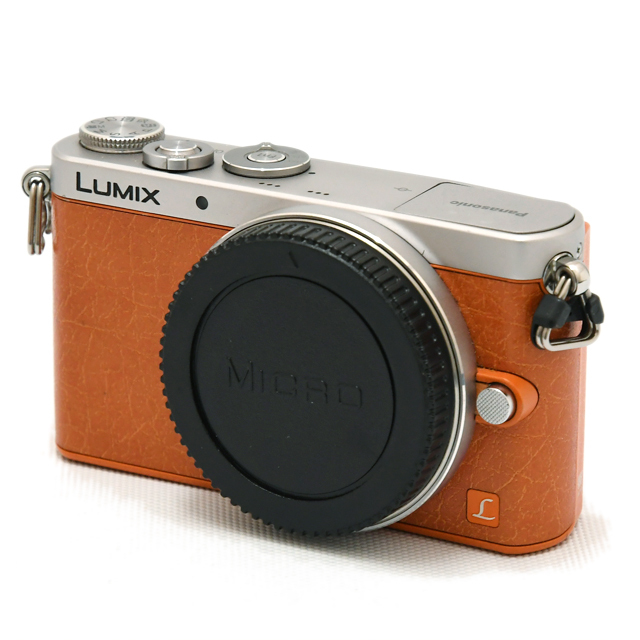 中古】パナソニック ミラーレス一眼 LUMIX DMC-GM1 オレンジ【A】 
