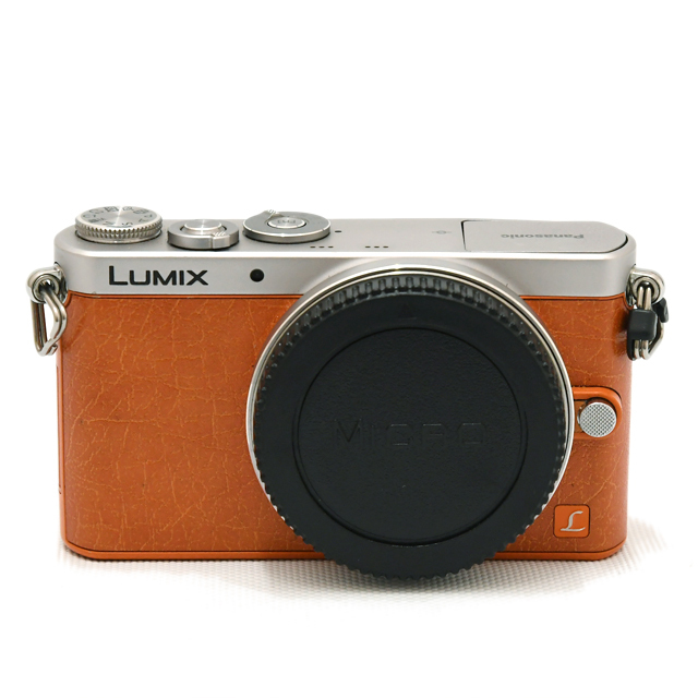 中古】パナソニック ミラーレス一眼 LUMIX DMC-GM1 オレンジ【A】