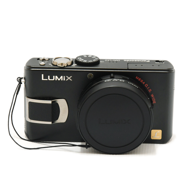 パナソニック LUMIX DMC-LX2 ブラック Panasonic LUMIX DMC-LX2 10.2MP Digital Camera - Black for
