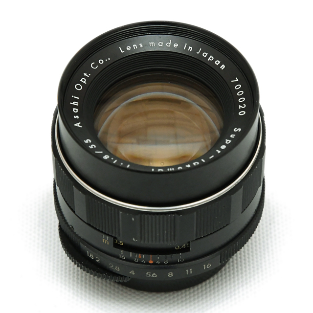中古】ペンタックス マニュアルレンズ Super-Takumar 55mm F1.8【C】