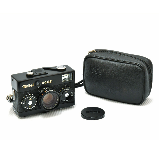 Rollei 35 SE フィルムカメラ 値下げ中！ 中古】ローライ コンパクトフィルムカメラ Rollei 35 SE ブラック【A】