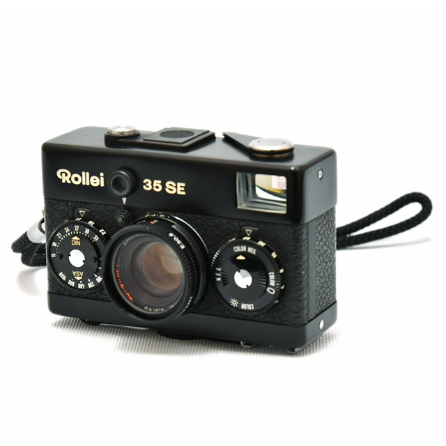 中古】ローライ コンパクトフィルムカメラ Rollei 35 SE ブラック【A】