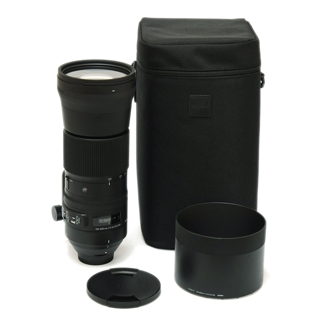 中古】シグマ レンズ 150-600mm F5-6.3 DG OS HSM Contemporary ニコン  