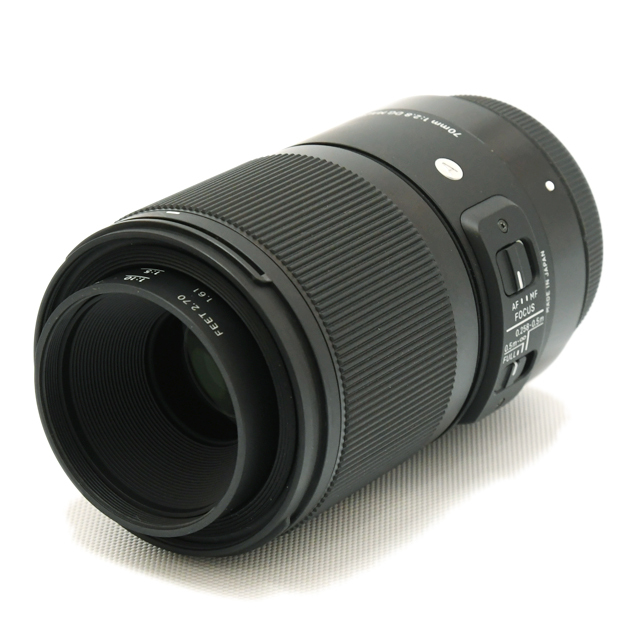 中古品　sigma 70mm f2.8 dg macro 中古】シグマ レンズ 70mm f2.8 DG MACRO キヤノンマウント【A】