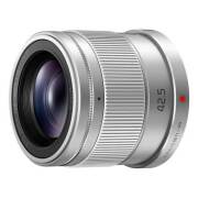 【新品】パナソニック LUMIX G 42.5mm/F1.7 ASPH./POWER O.I.S. シルバー [H-HS043A-S]【メーカー取寄せ品】【選べる5年間延長保証対象（別料金）】